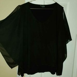 Sandra Vendette chiffon blouse
